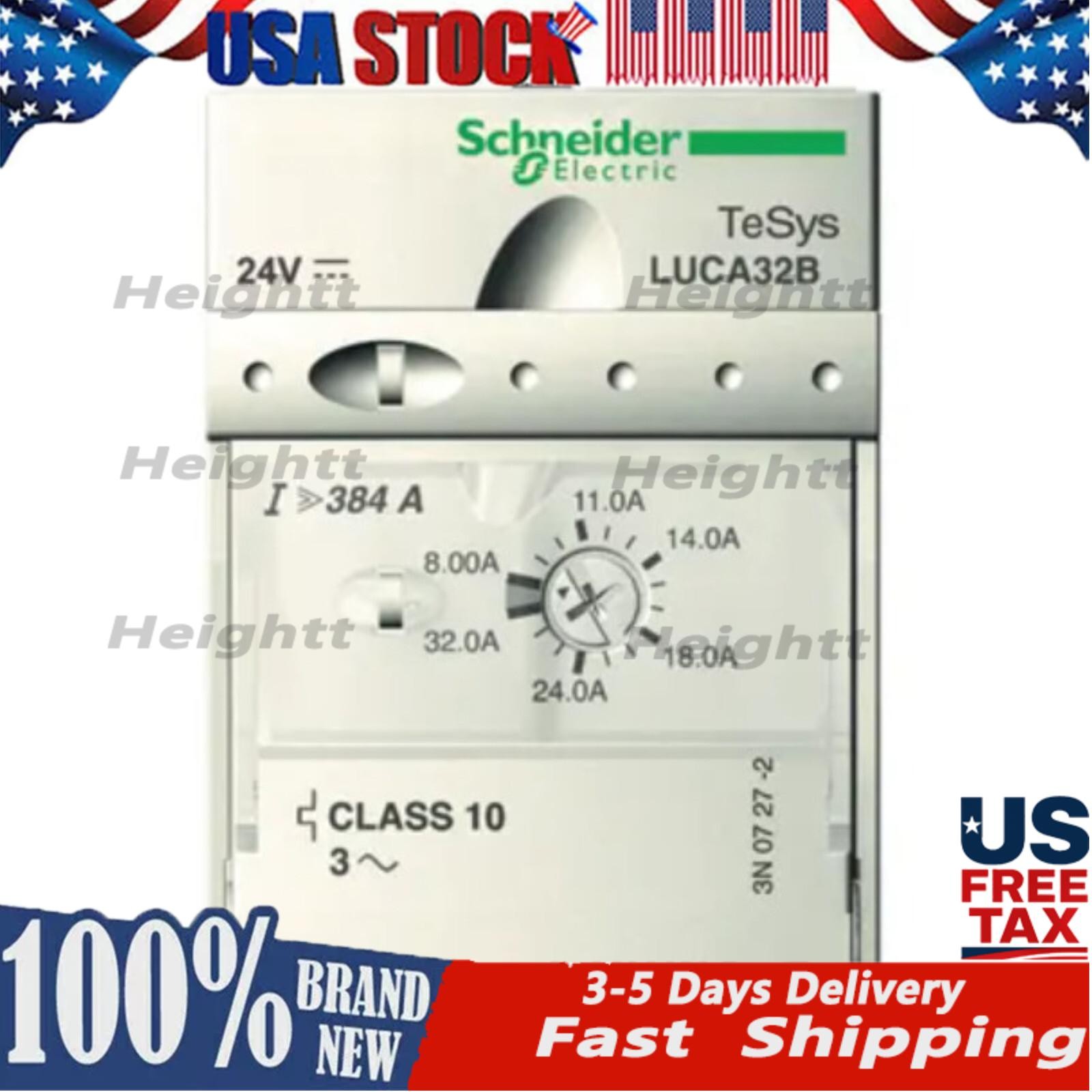 NEW Schneider Electric LUCA32B 8-32A 3P Standard Motor Control Unit 1PC IN BOX