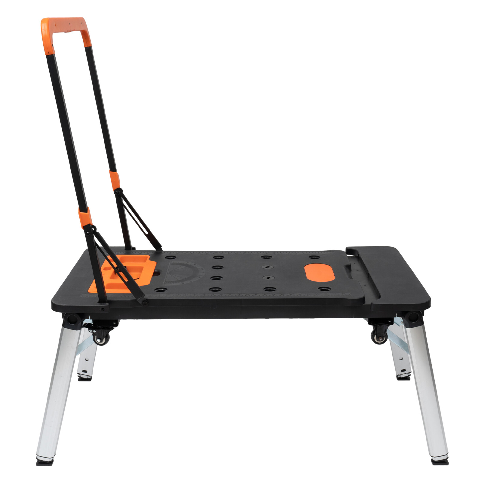 7-in-1 Workbench Portable Folding Sawhorse Work Table 550lbs Load Capacity