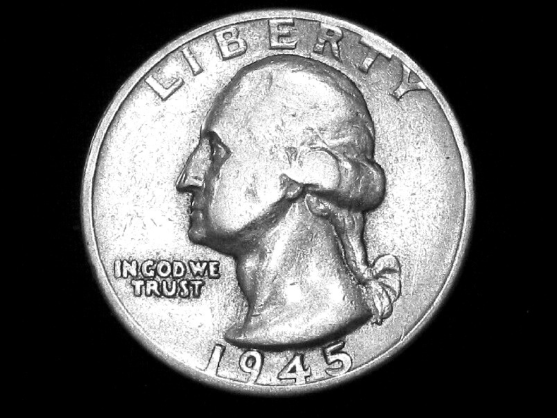 1945-S Washington Quarter --- Extra Fine +++