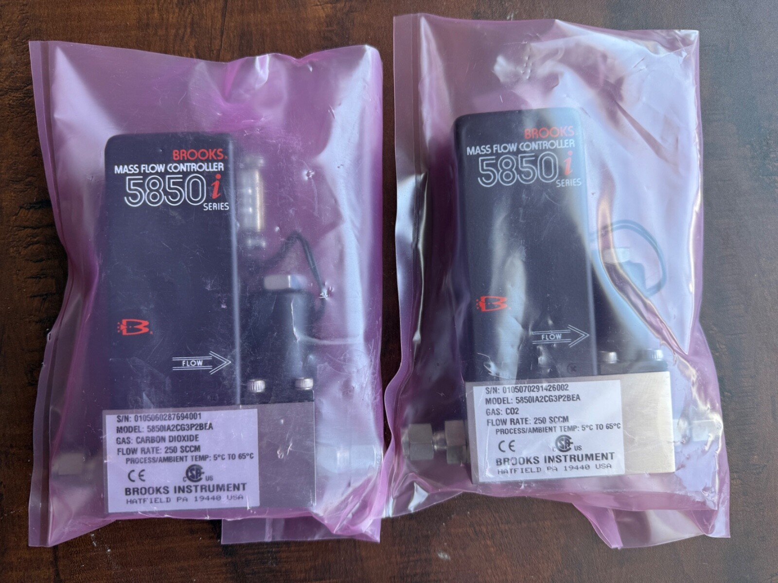 BROOKS MASS FLOW CONTROLLER A2CG3P2BEA