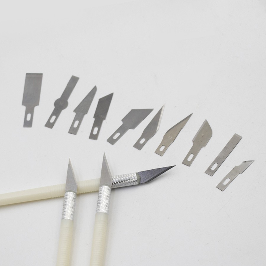 3D Printer 13 Pcs Scalpel Sharp Tool For Jagged Model Edges Knife Material Carve