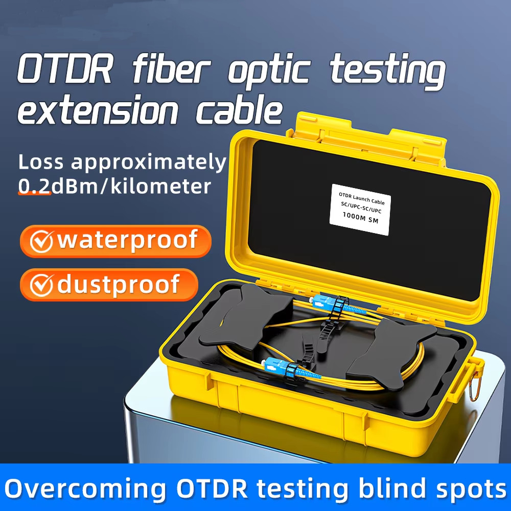 SC/UPC-SC/UPC 1/2KM OTDR Dead Zone Eliminator Fiber Optic OTDR Launch Cable Box