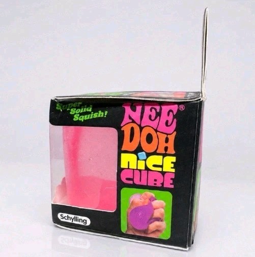 Nee Doh Nice Cube Pink
