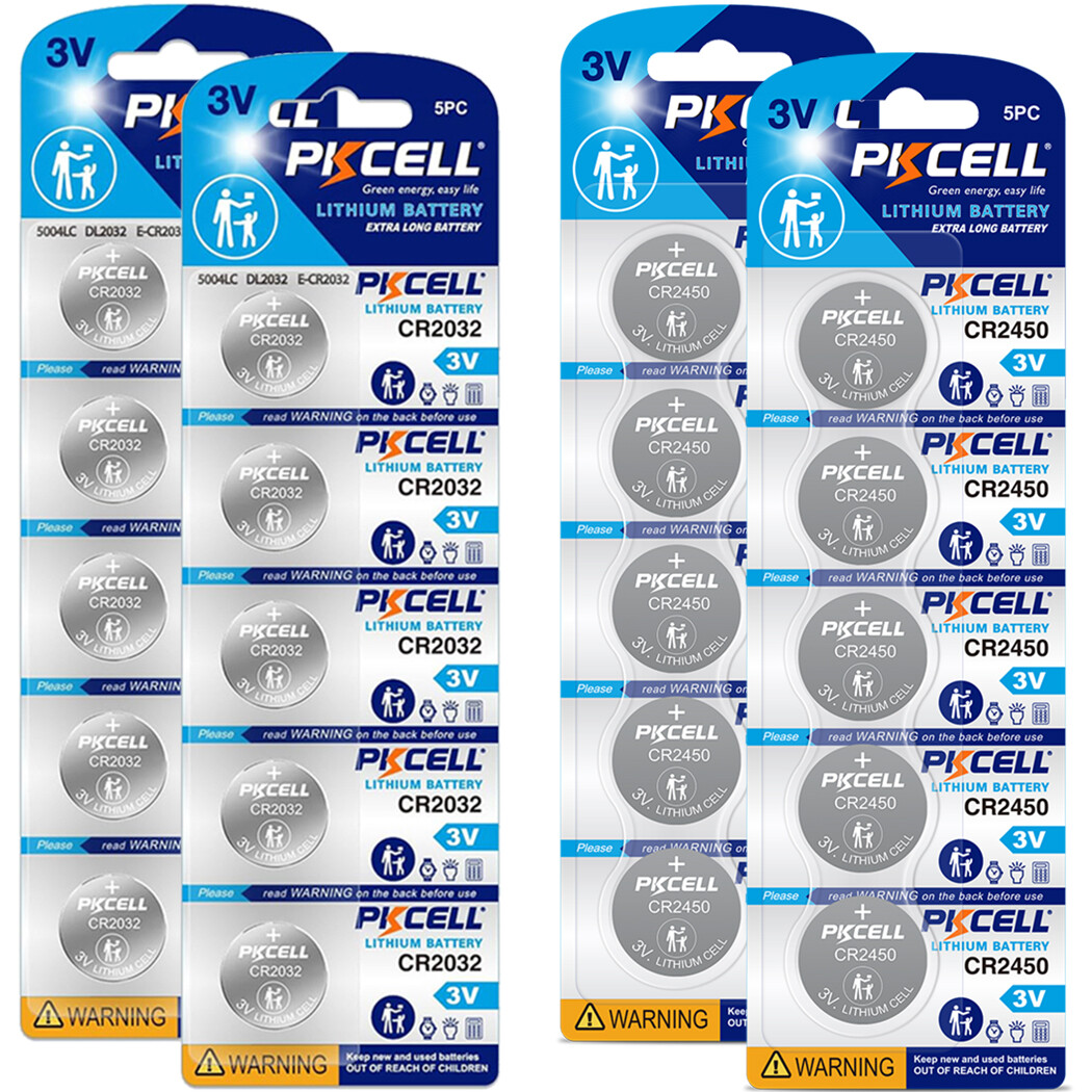 Lot CR2032 5004LC CR2450 5029LC 3V Button Coin Cell Watch Lithium Batteries