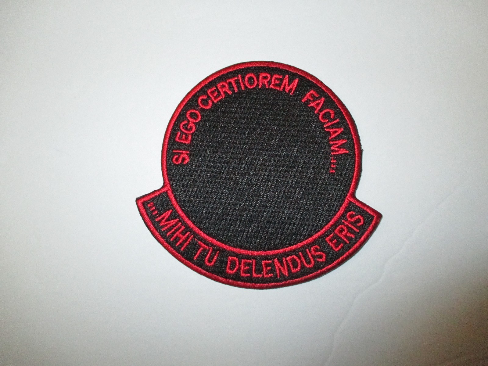 b8523 US Air Force Groom Black Ops Si Ego Certiorem Mihi Tu Delenous Eris IR24D