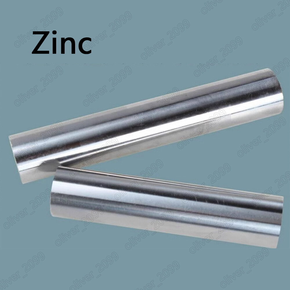 1pcs 99.9% High Purity Zinc Zn Rod Metal Solid Round Rod