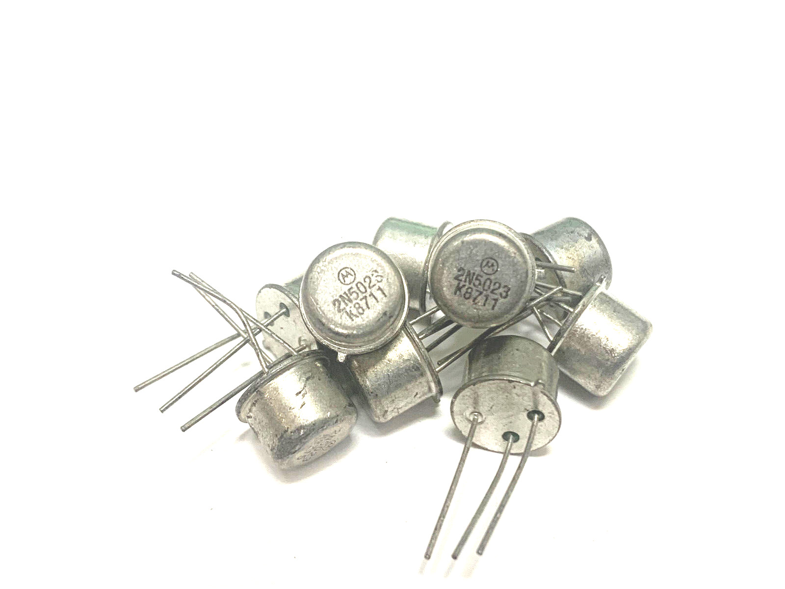 5 Pieces 2N5023 Silicon PNP  (ECG129  2SA571) MOTOROLA