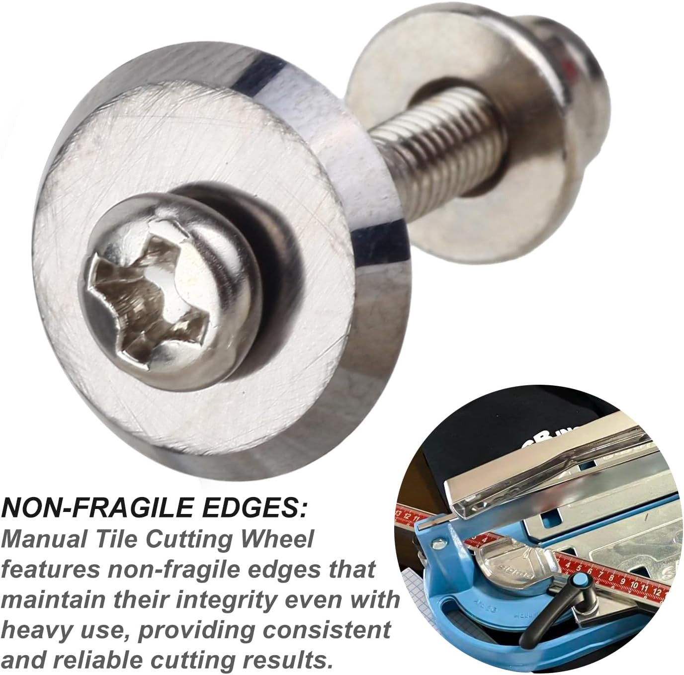 12Mm Tile Cutter Scoring Wheel 14A Compatible with Sigma Cutters | Replacement S