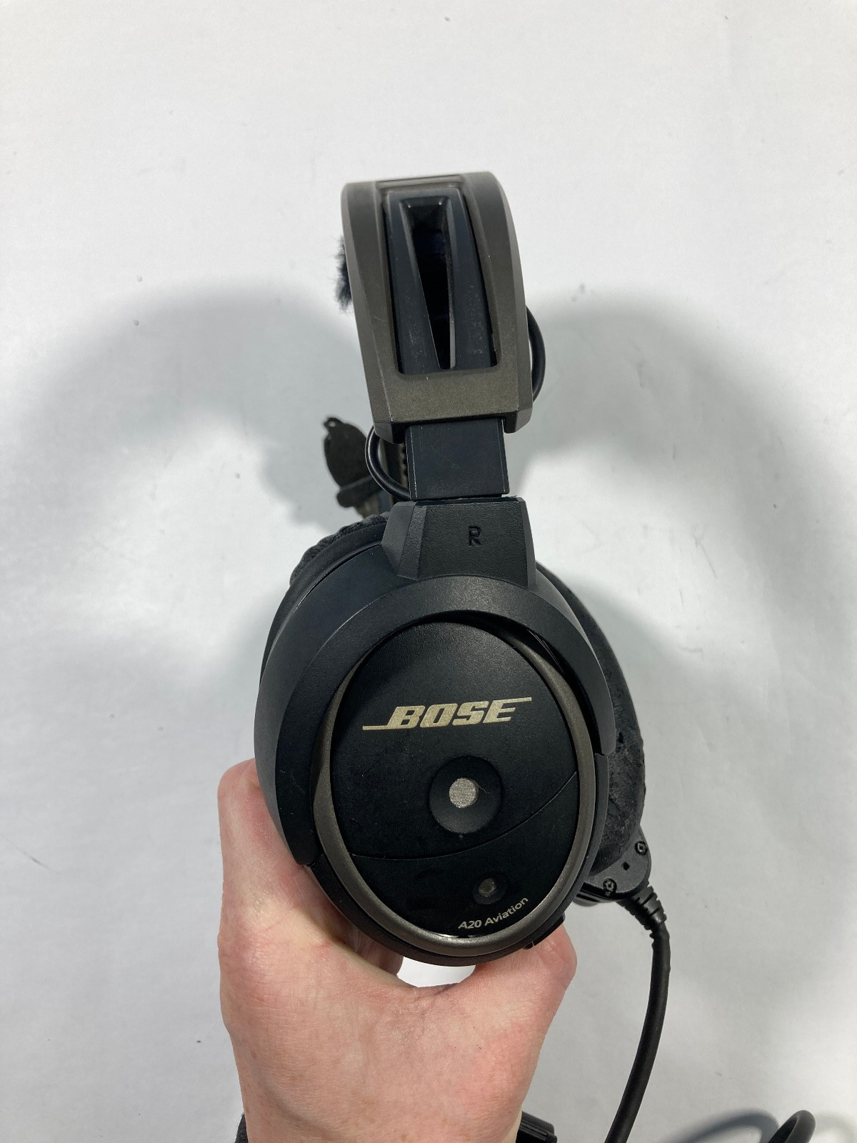 Bose A20 Aviation Headset Dual GA Plug with Bluetooth + Soft Case Used Condition