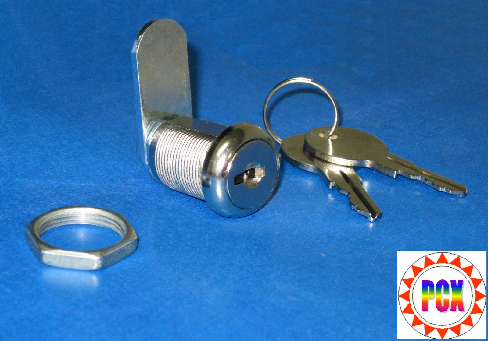 Cabinet Lock/Coin Door Lock, 7/8" Double Bitted - Bally, Gottlieb, Williams more