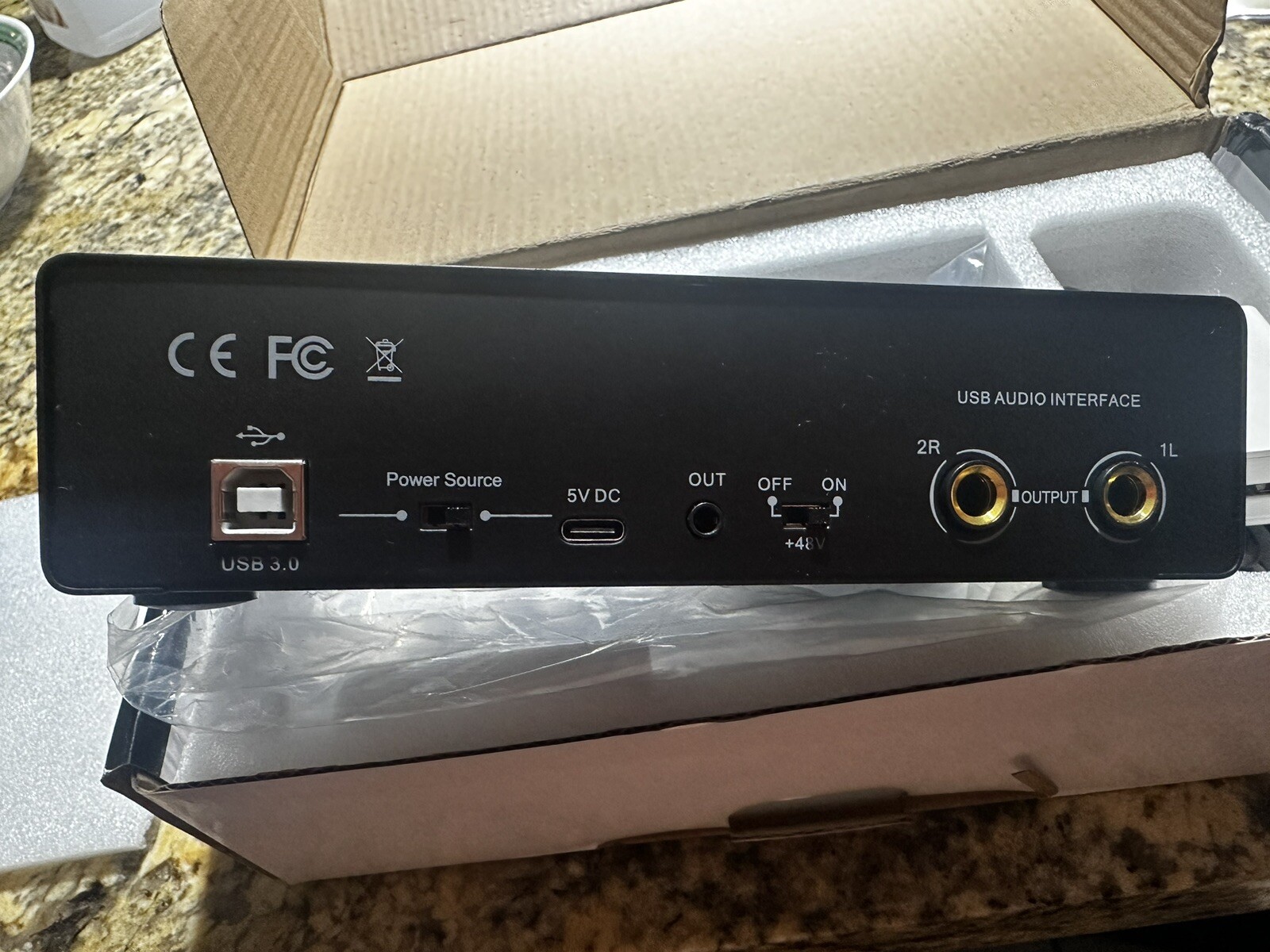 Depusheng professional audio interface