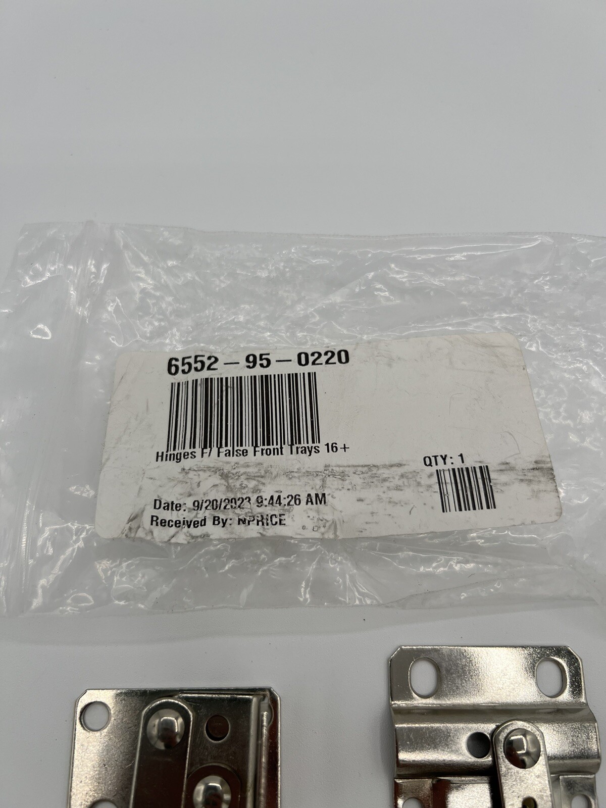 Rev-A-Shelf TIP OUT HINGE HEAVY SPRING 6552-95-0220-4