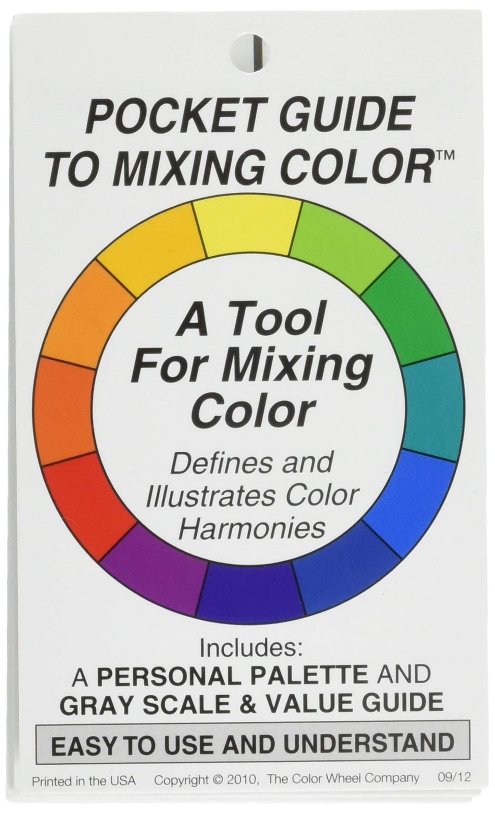 "Mixing Color Pocket Guide 3x5 - Essential Color Theory Resource"