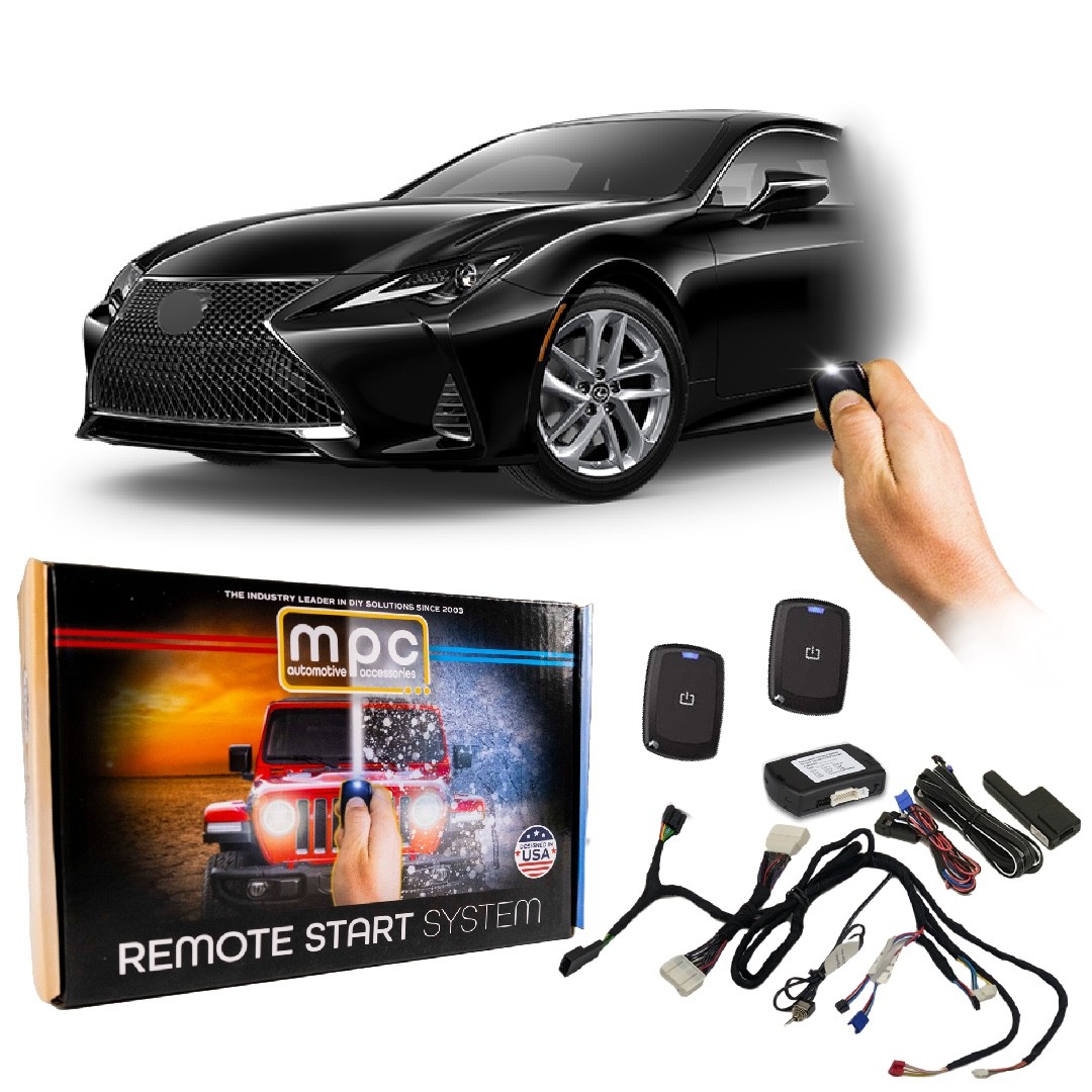 Plug-n-Play 1-Button Remote Start Kit For 2016-2024 Lexus RC300 - T-Harness