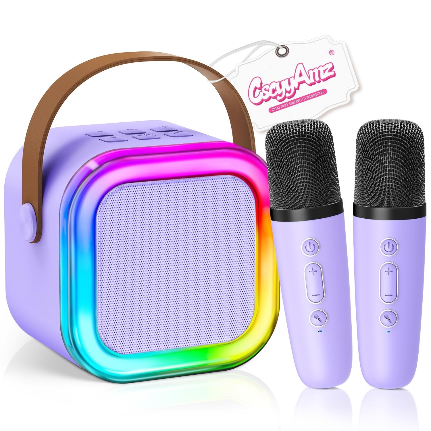 Mini Karaoke Machine for Kids Girls Boys - Birthday Gifts for Ages 4 5 6 7 8+...