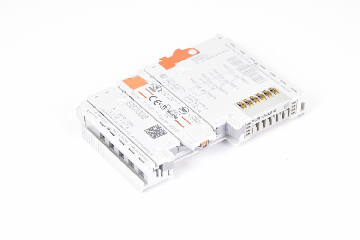 BECKHOFF ES2008, EtherCAT Terminal, Rev18