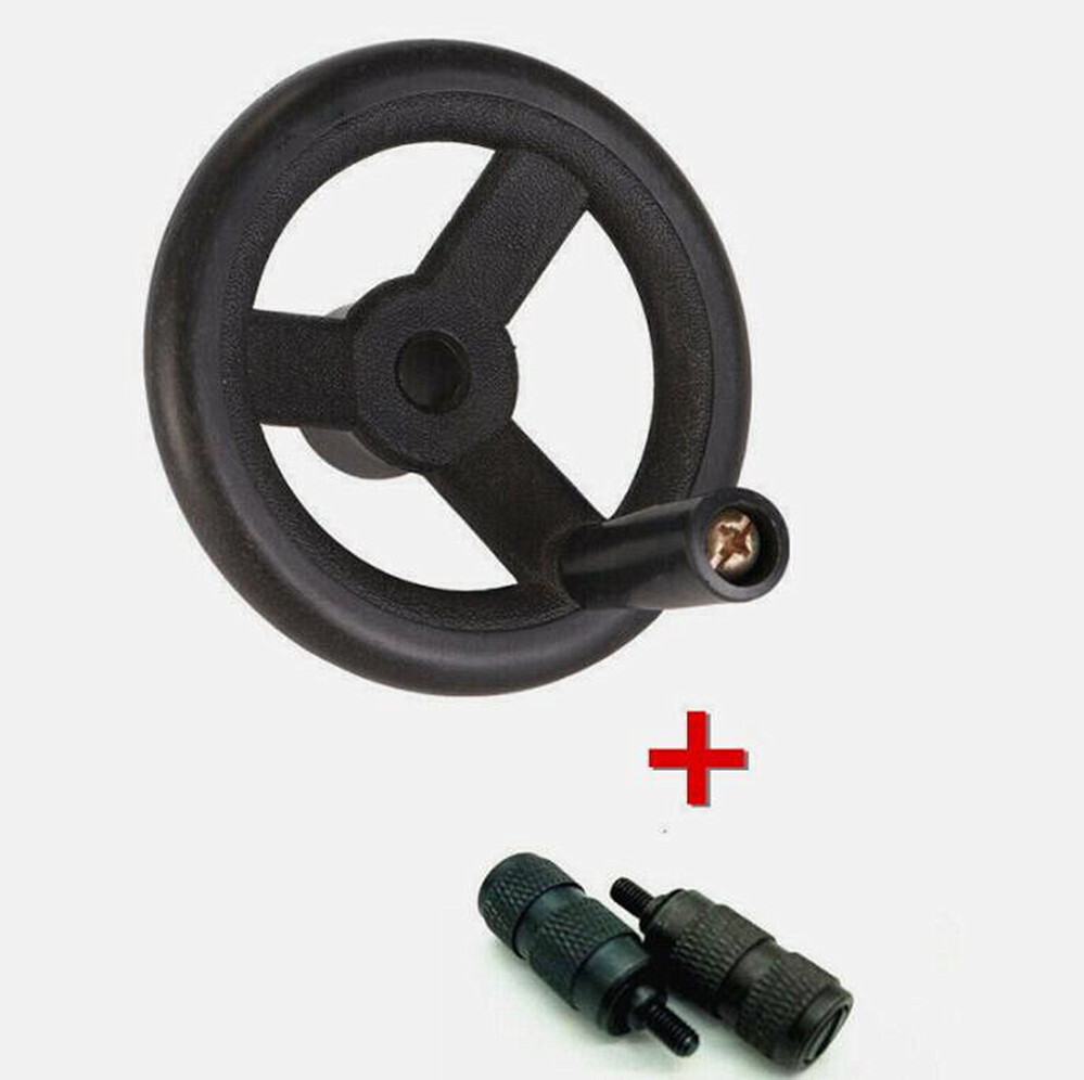 Bridgeport Milling Machine Feed Plastic Hand Wheel +2 Reverse Knob CNC Mill Tool