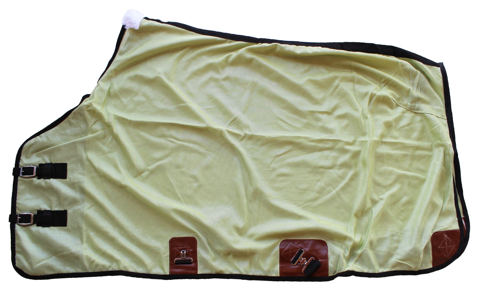 Challenger Horse Mesh Summer Fly Sheet Spring Airflow   Lime Green 7306