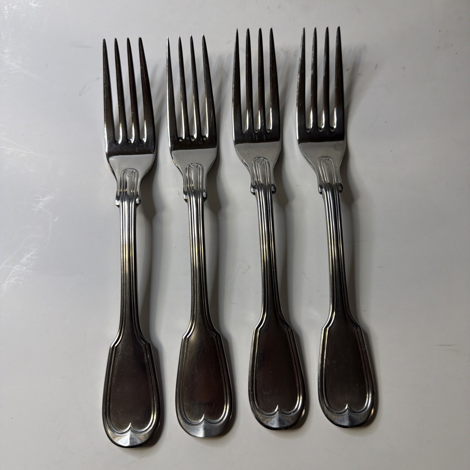 Set Of 4 Towle Hale Pattern Stainless 18/10 Dinner Forks Germany