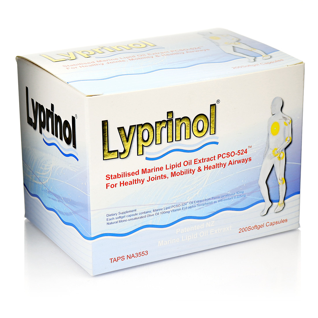 Lyprinol Green Lipped Mussel Extract 200 Capsules Joint Support New Zealand