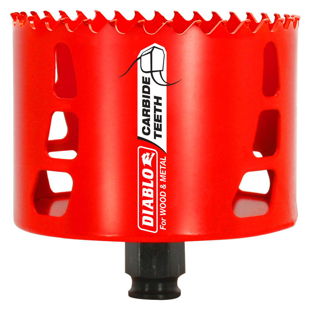 3-5/8 in. (92mm) Carbide-Tipped Wood & Metal Holesaw - DHS3625CT