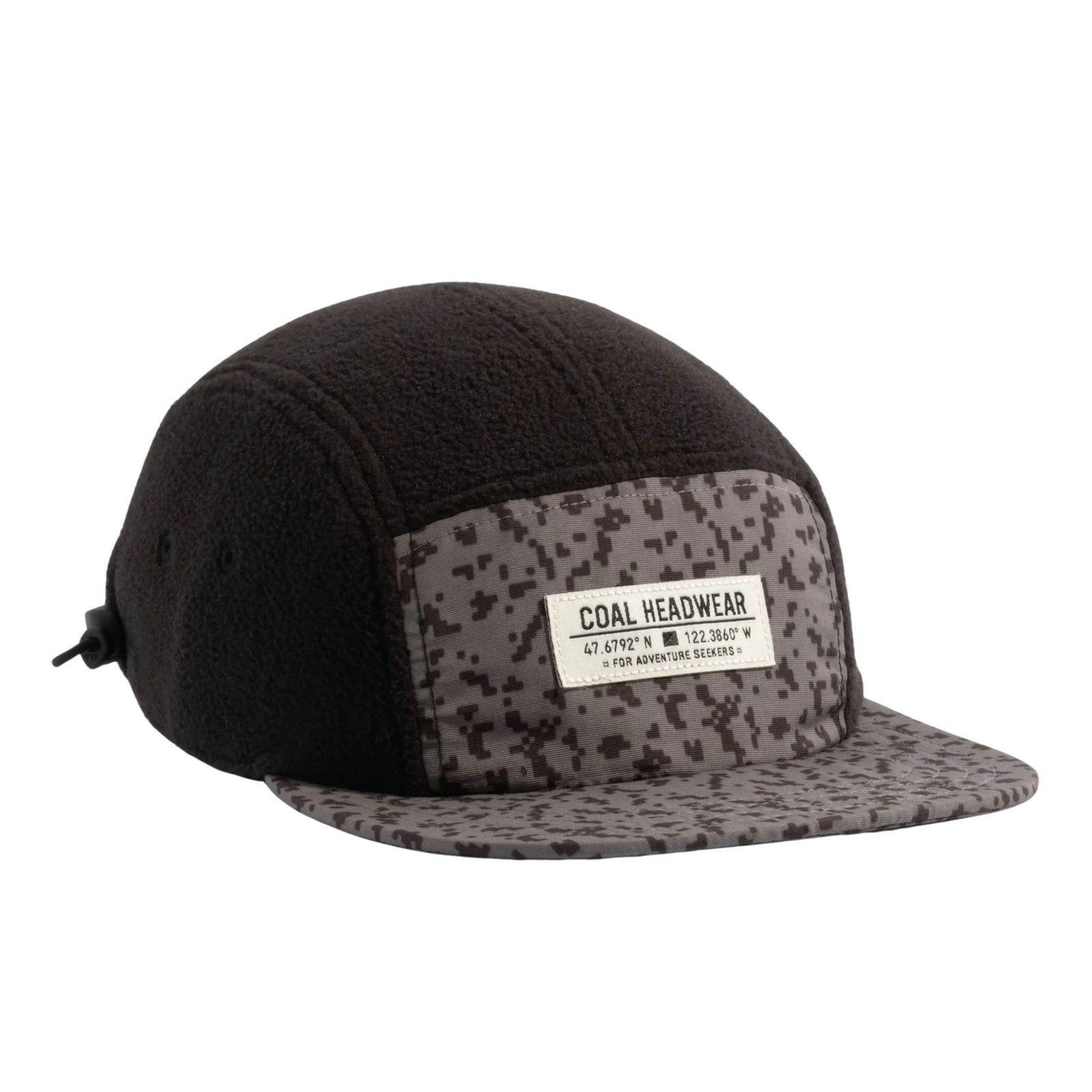 Coal The Bridger 5-Panel Hat, Black Camo