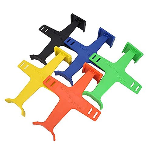 Universal Motorcycle Fork Guard Suspension Support Brace Transportation orange
