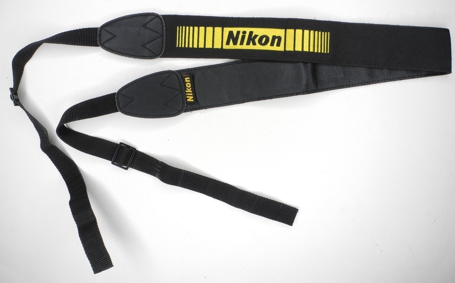 (HEAVY WEAR) Nikon Genuine LN-1 Telephoto Camera Lens Neck / Shoulder Strap