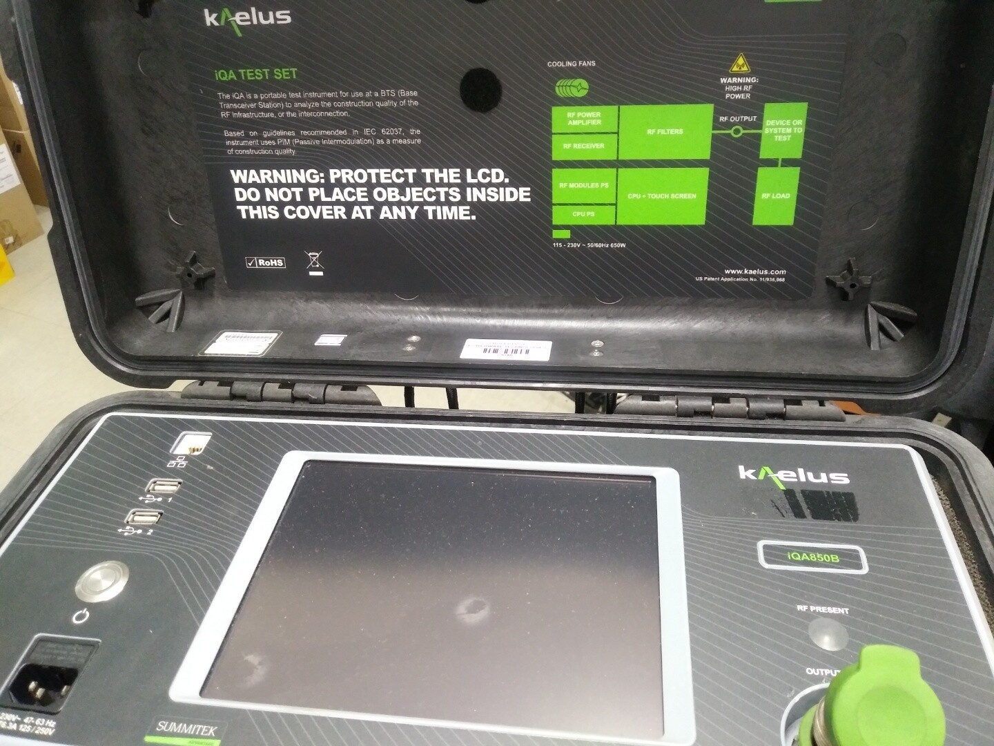 Kaelus iQA-850B PIM Analyzer