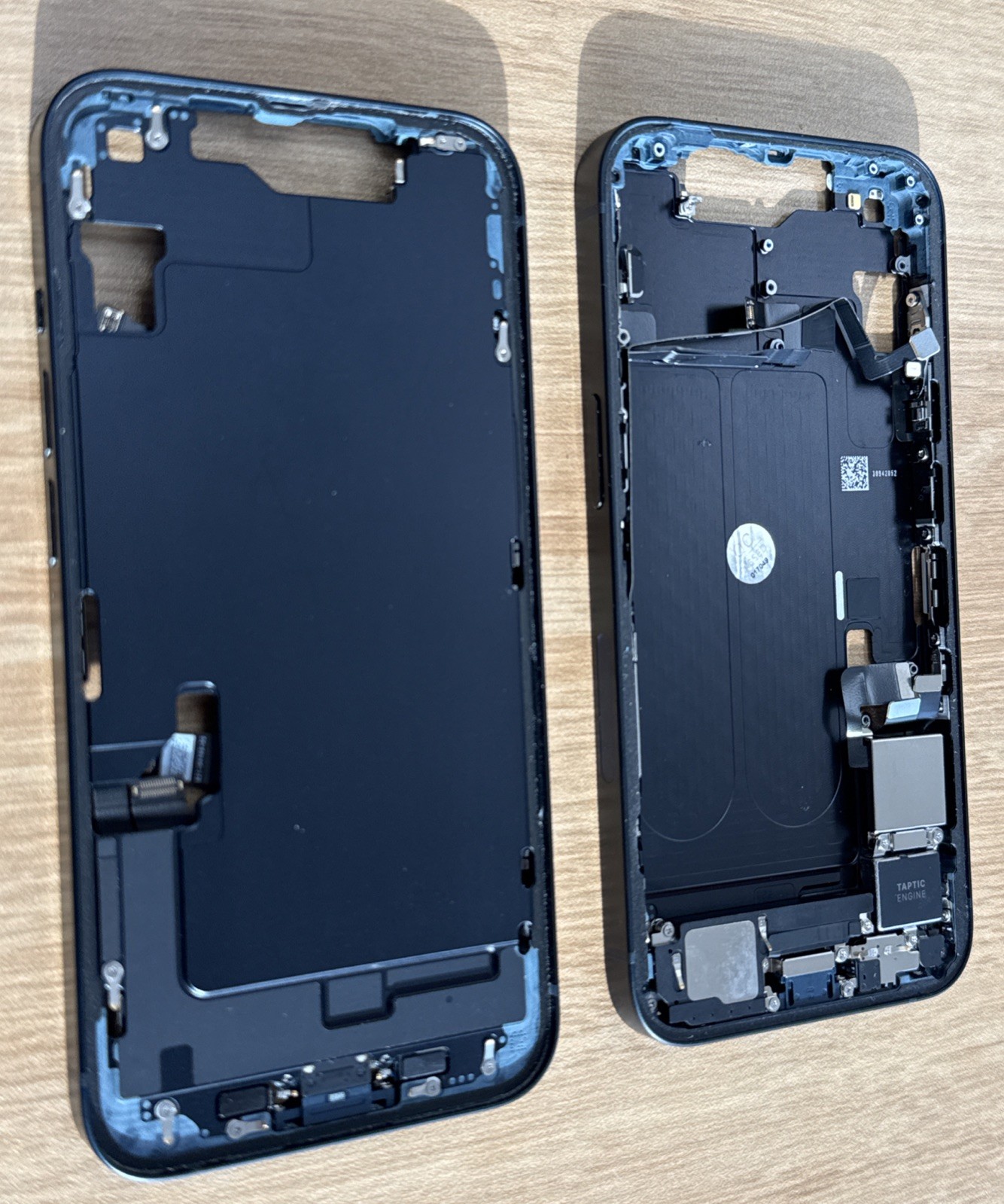 iPhone 14 Black Back Frame Housing OEM Replacement W Small Parts Grade C
