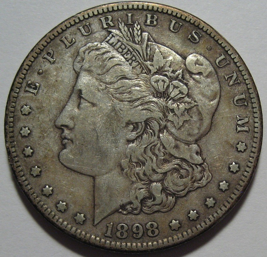= 1898-S VF+ MORGAN Dollar, Super EYE Appeal, FREE Shipping