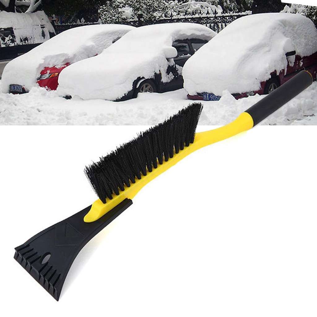 20" For Car Truck SUV Windshield Remover Scraper Car Snow Brush with Ice Scraper