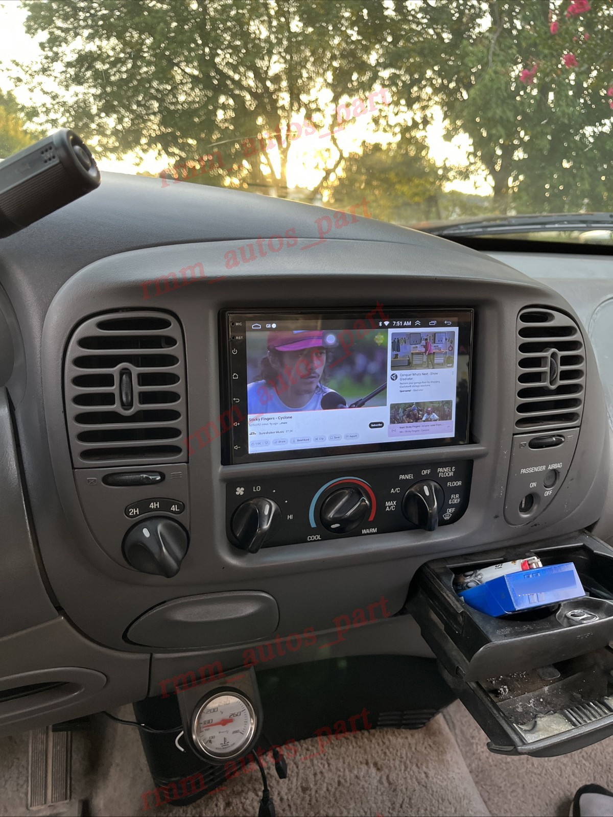 Apple Carplay For Ford F-150 1997-2004 7" Car Stereo Radio Touch Screen+AHD