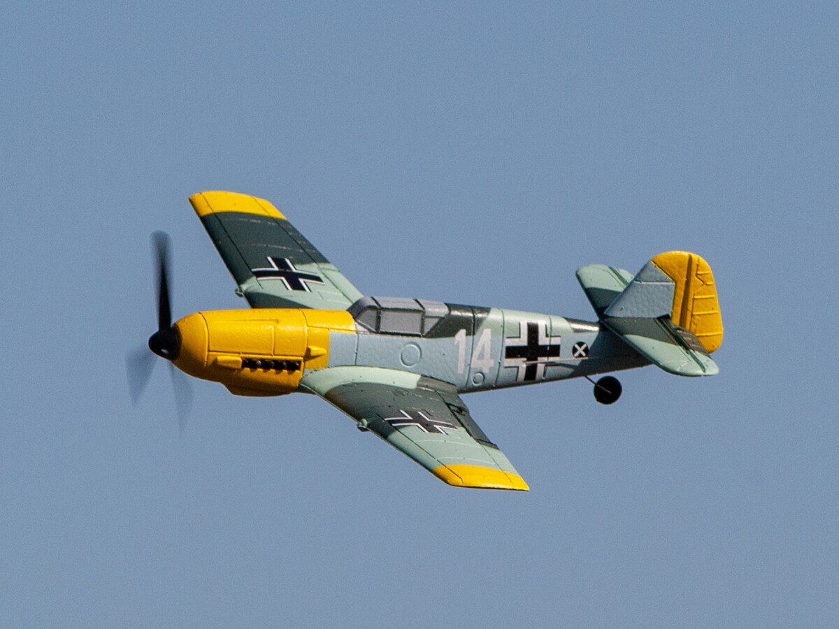 Messerschmitt Bf 109 Micro Warbirds RTF RC Airplane w/PASS Stability Assist V2