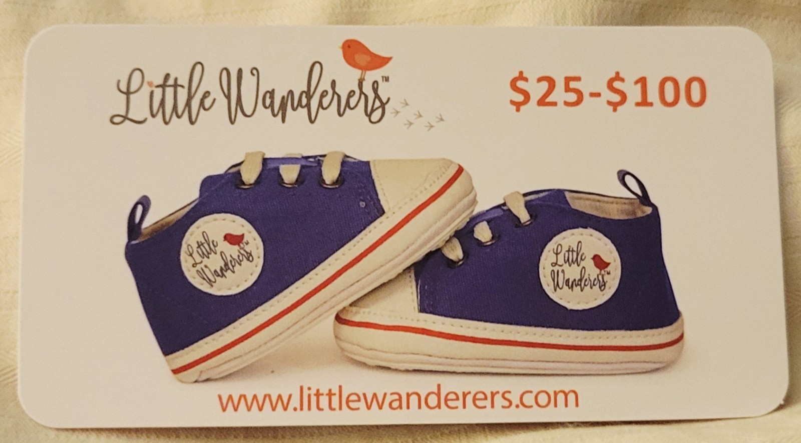 Gift cards For Baby Products