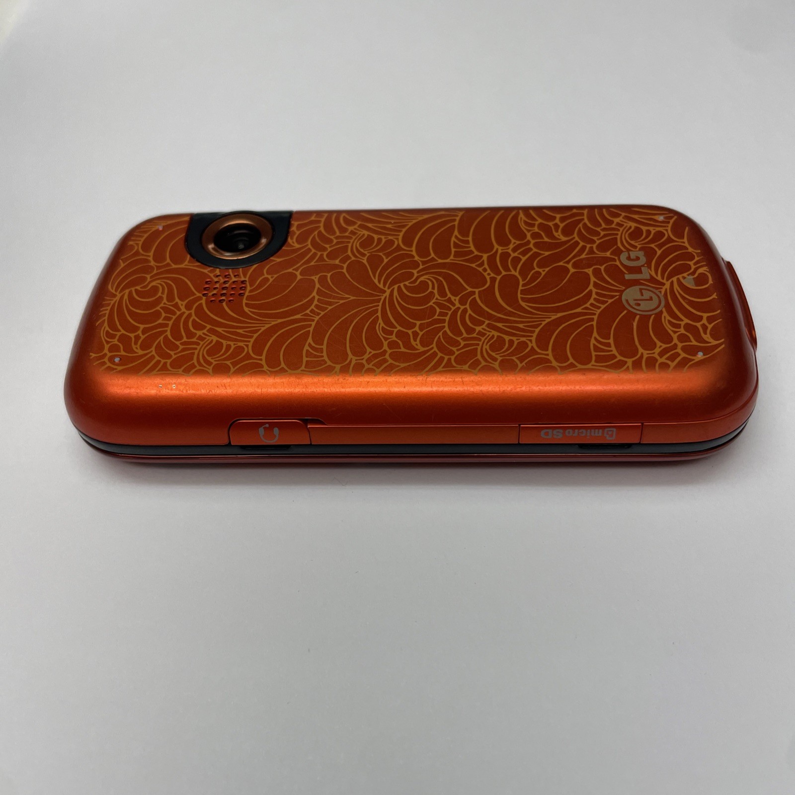 LG Rumor 2 Slider Phone (Sprint) - Black - As Is - Powers On - Orange