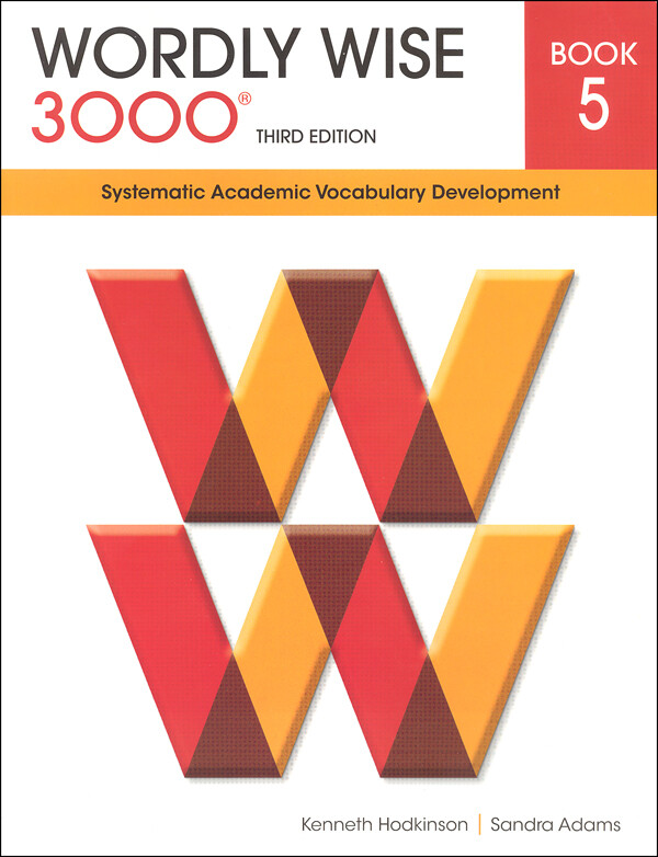 Wordly Wise 3000 Grade 5 Student NEW  *3rd edition*