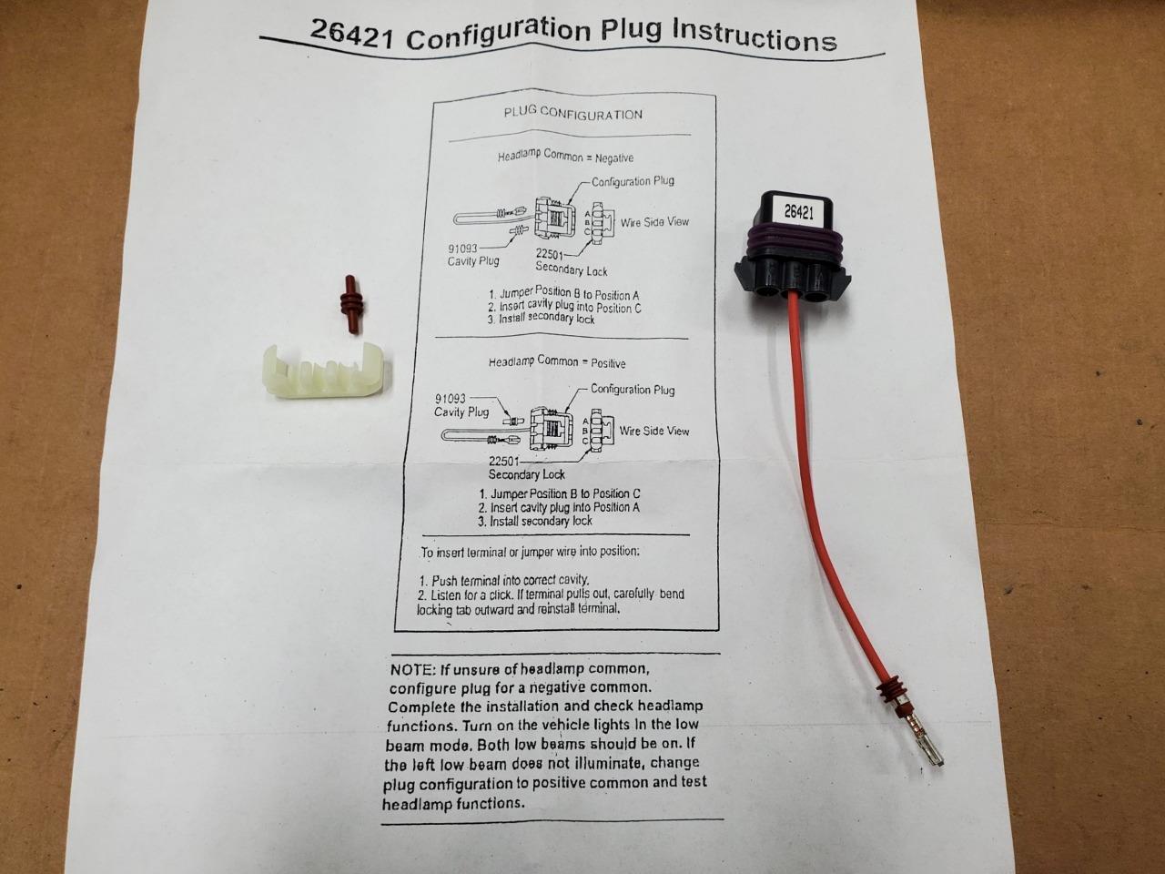 OEM Western/Fisher 26421 Configuration plug *4 port* Isolation Module snow plow