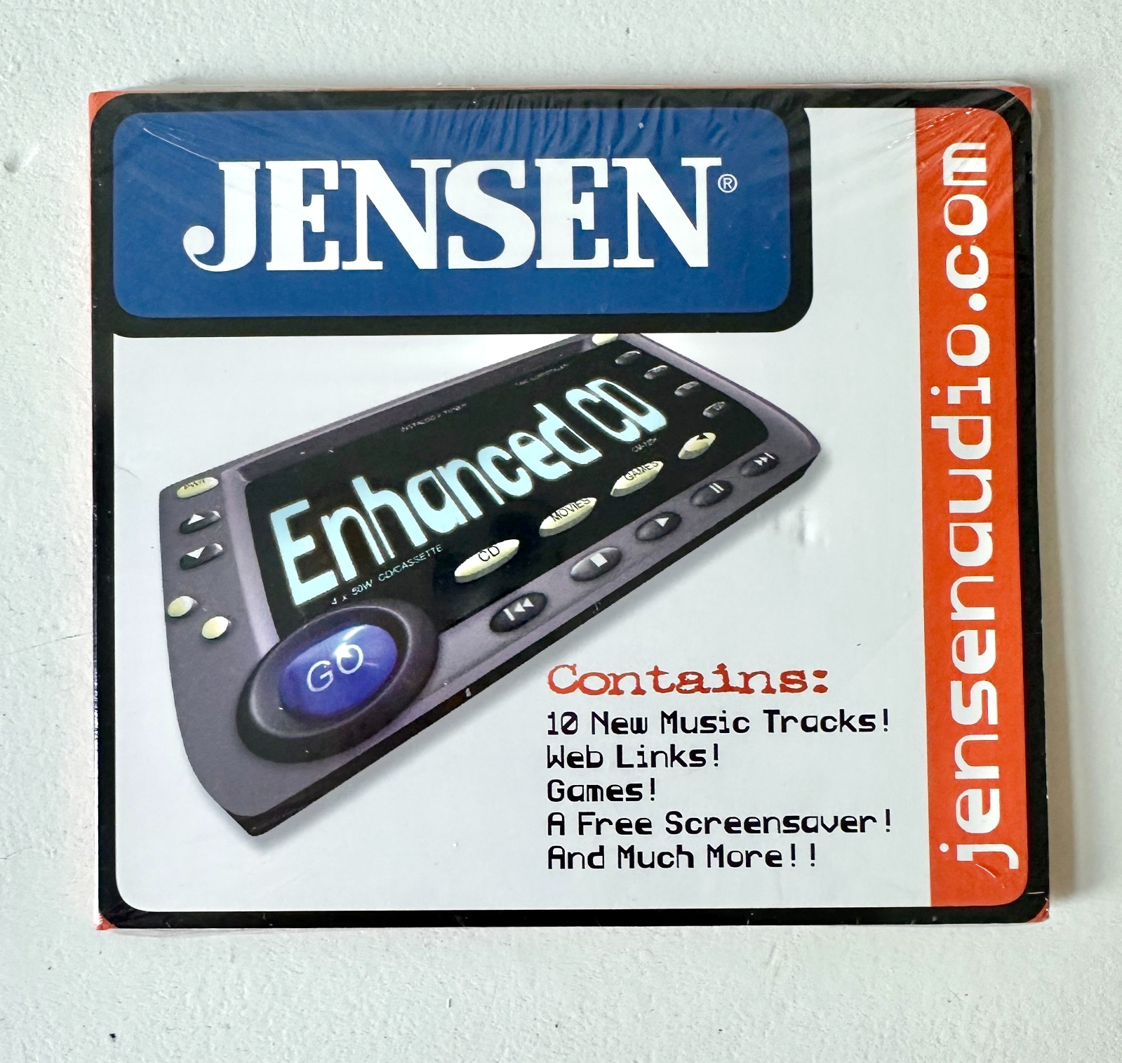 Vintage Jensen Enhanced CD ROM Sealed Multimedia Music Software Windows 95 Mac