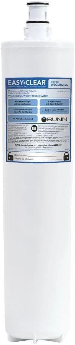 BUNN Water Filter Cartridge 56000.0121 WEQ-10(1.5)5L (Replaces 39000.1001 Discon