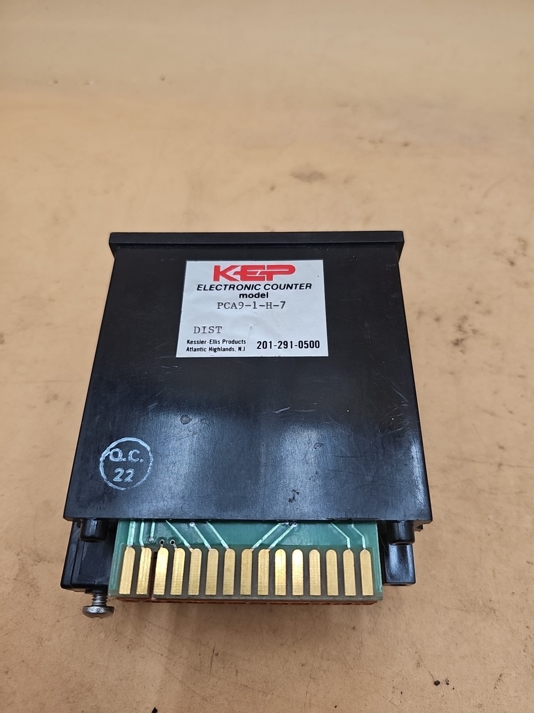KEP 201-291-0500 Electronic Counter Module. PCA9-2-H-7