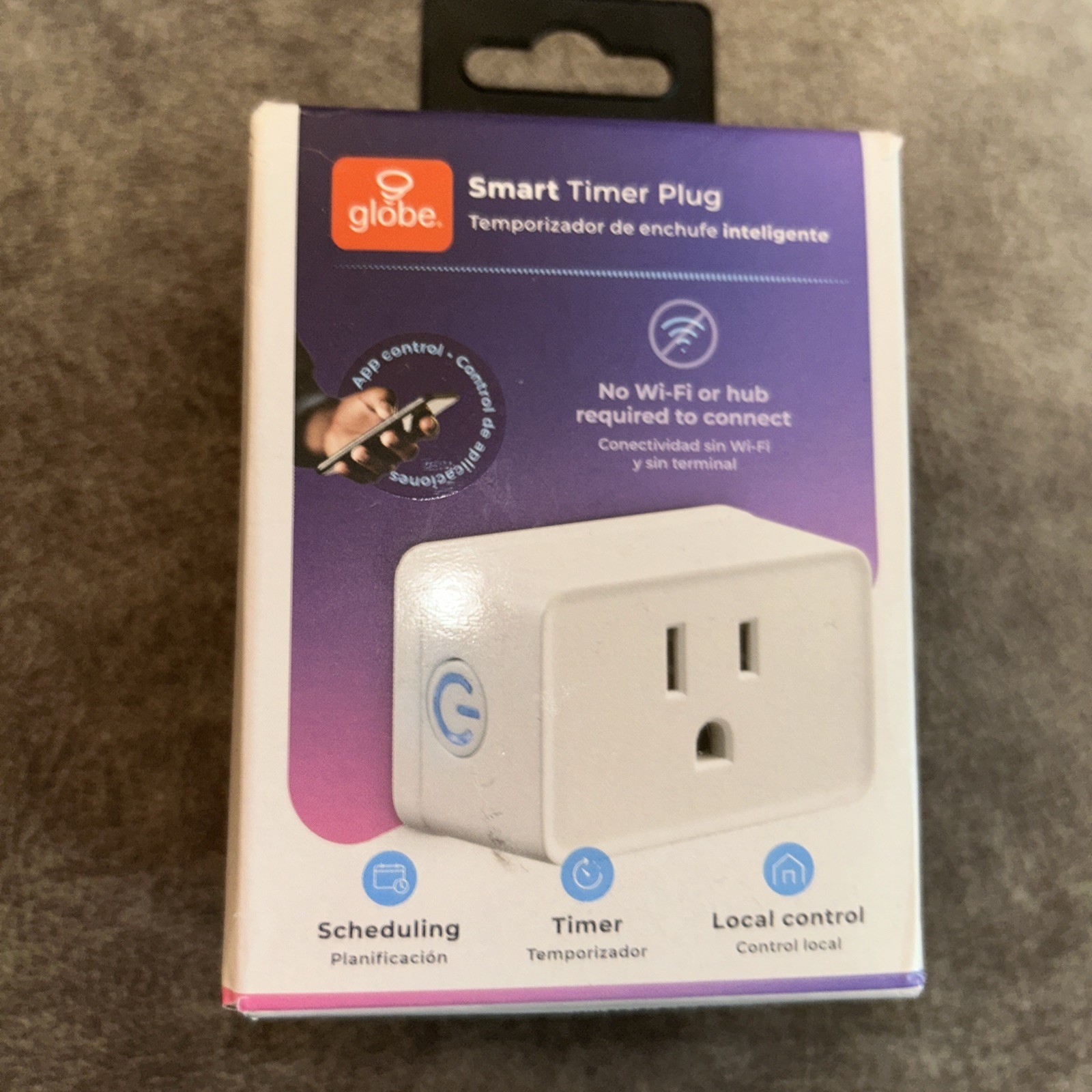 Globe Smart Timer Plug No Wi-Fi Open Box