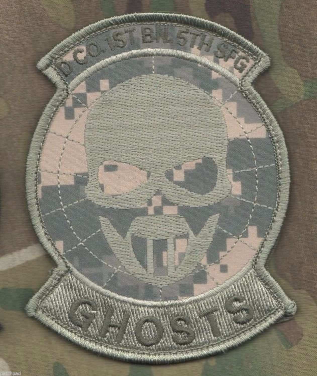 DAESH WHACKER GREEN BERETS SAS SPECIAL OPERATIONS GHOST RECON Velkrö camo PATCH