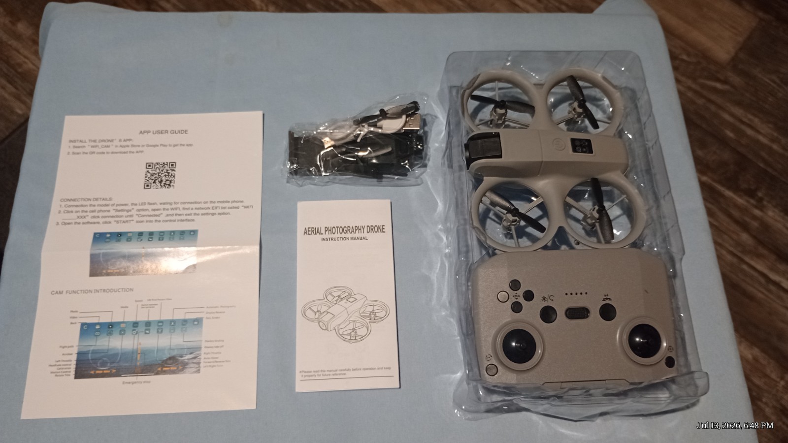 NEO Drone Mini Pro 2.4G RC Quadcopter w/ Camera Remote New Sealed
