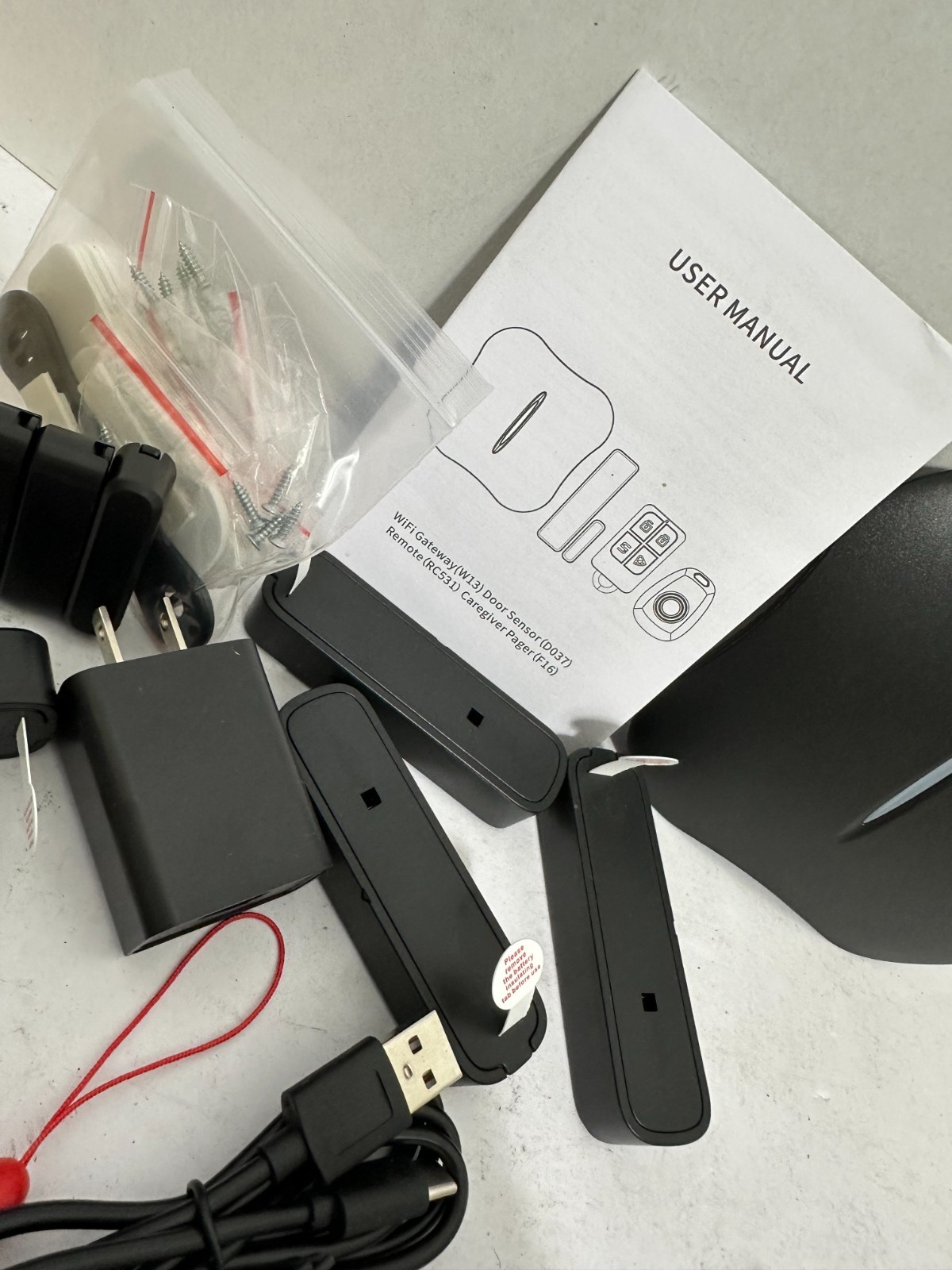 Wireless Home Security System with Google Assistant and Amazon Alexa