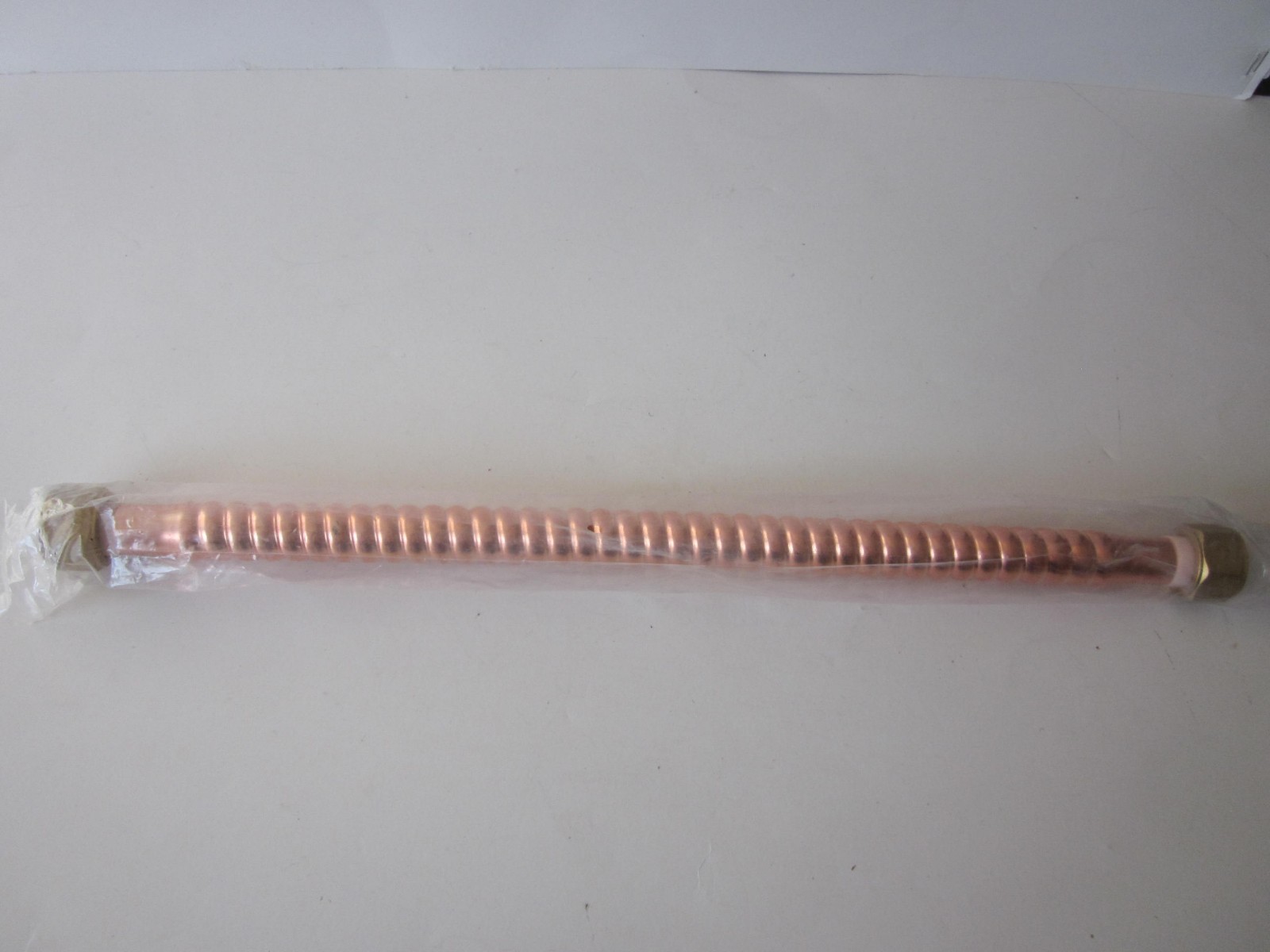 18 Inch Corrugated Copper Water Heater Connector Hose 3/4 Inch
