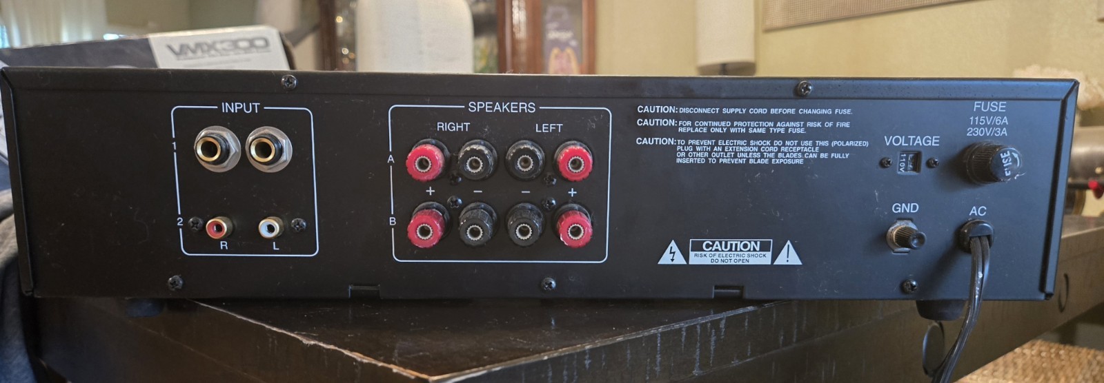 Pyramid PA600X Amp 600 Watts Total Output Power AmplifieR Rack Tested Working