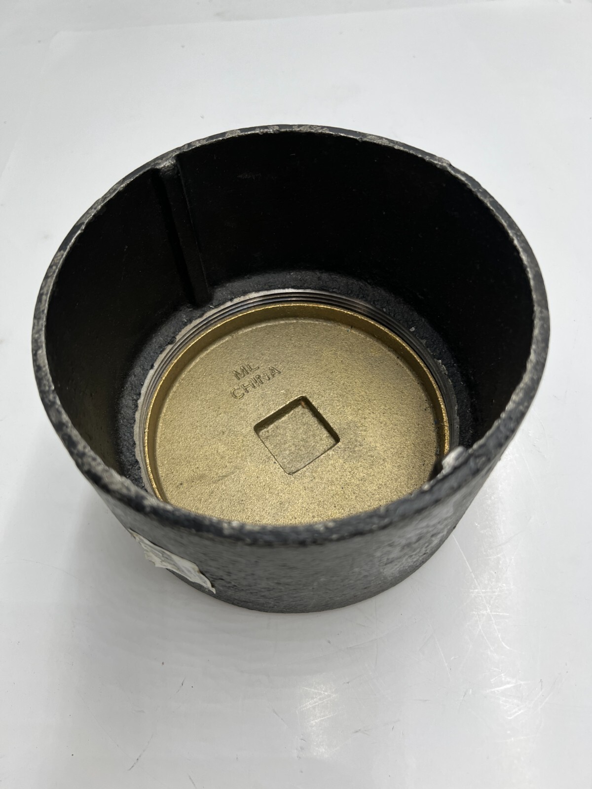 6" IB Plained Cleanout with 5" Raised Head Plug PFT386RH For Proflo