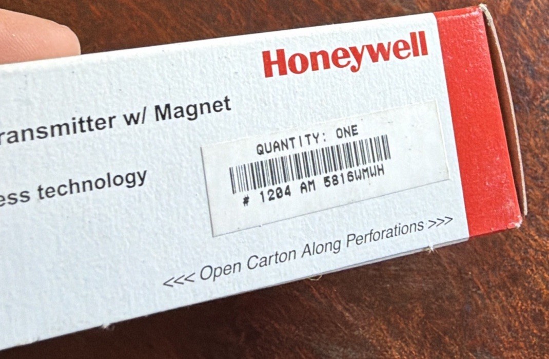 Honeywell 5816wmwh Wireless Door Window Sensor 5800 Series ADT New + Battery