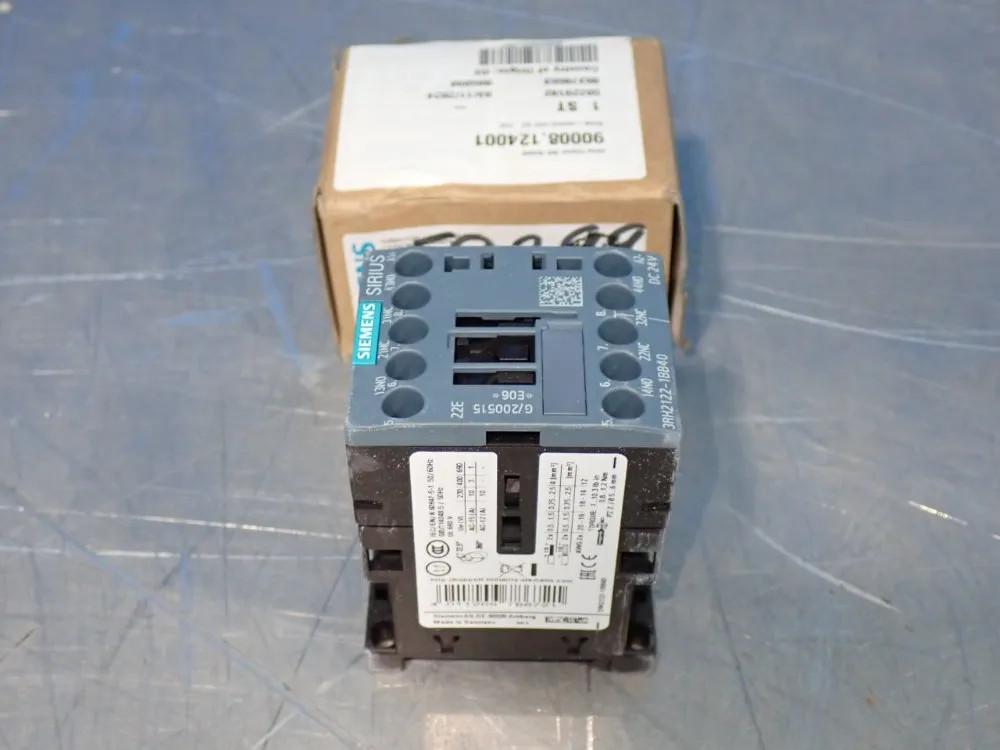 SIEMENS CONTACTOR 3RH2122-1BB40